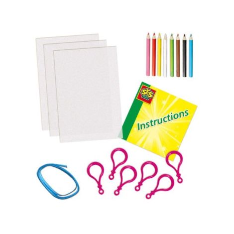 Set creativ - Brelocuri, folie termocontractibila - poza 2