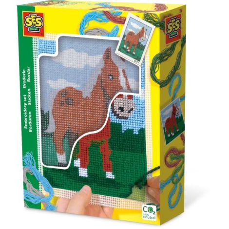 Set creativ - Broderie cal - poza 1