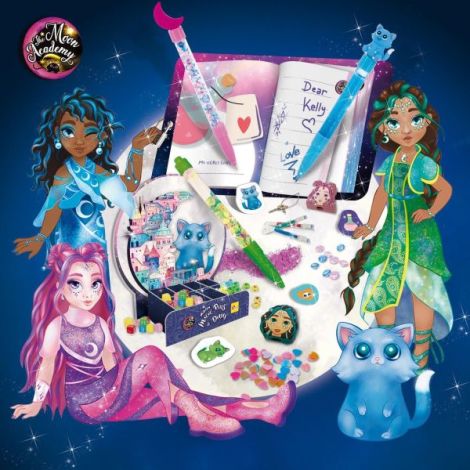 Set creativ - carioci magice si jurnal - the moon academy - poza 2