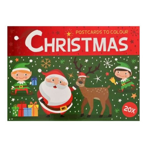 Set creativ Carti postale cu tematica de Craciun - poza 1