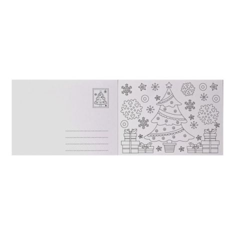 Set creativ Carti postale cu tematica de Craciun - poza 2