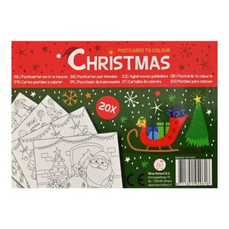 Set creativ Carti postale cu tematica de Craciun - poza 5