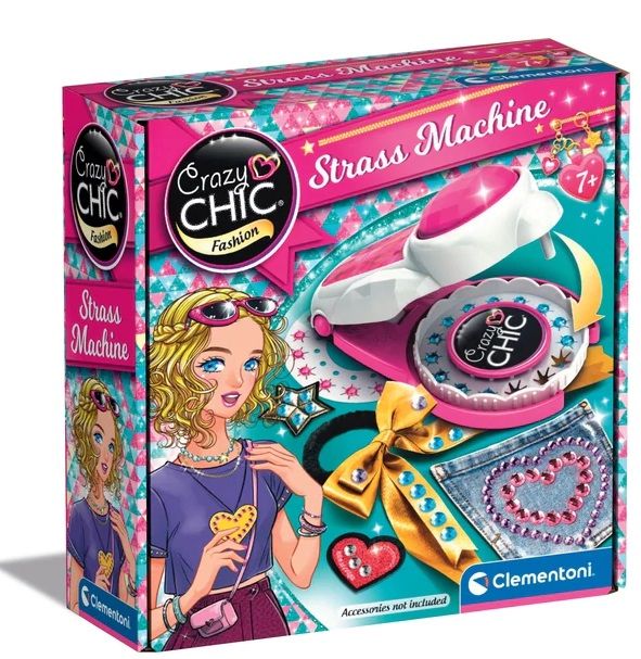 Set creativ Clementoni Masina de decorat Crazy Chic Strass Machine - poza 2