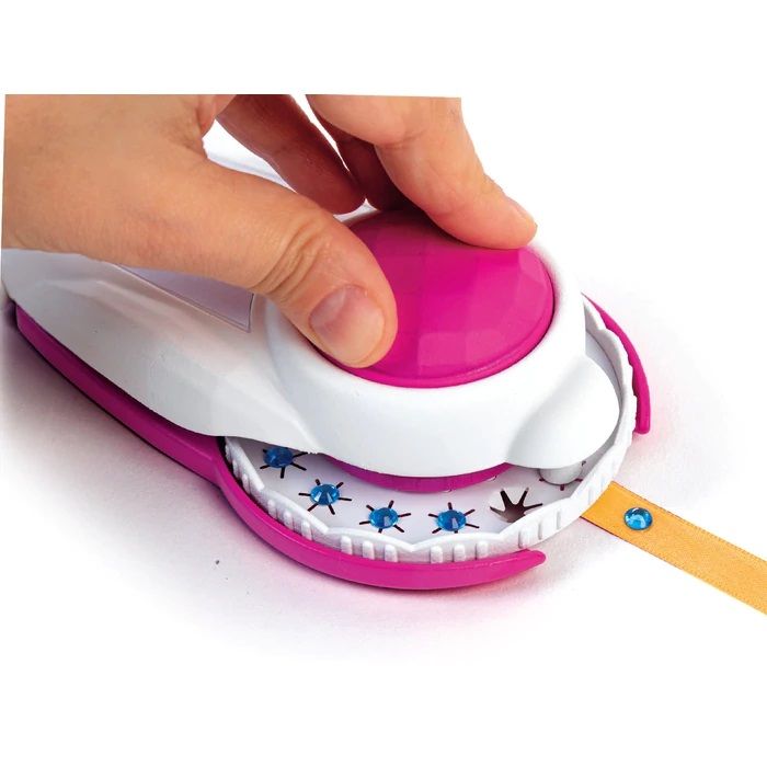 Set creativ Clementoni Masina de decorat Crazy Chic Strass Machine - poza 4