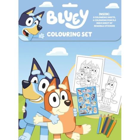 Set creativ, Coloreaza cu Bluey - poza 1