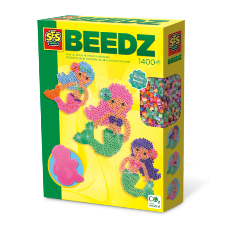 Set creativ copii Beedz - Creare sirene cu margele de calcat - poza 1