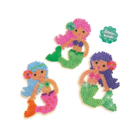 Set creativ copii Beedz - Creare sirene cu margele de calcat - poza 2