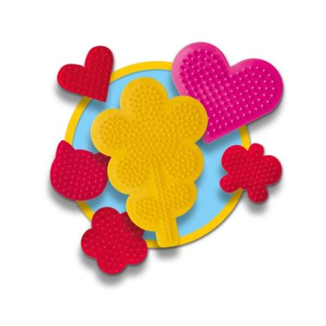 Set creativ copii Beedz - Margele de calcat Flori si Inimi parfumate - poza 5
