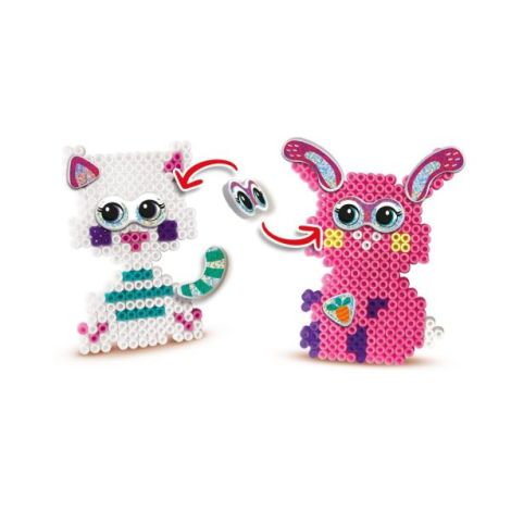 Set creativ copii Beedz – Margele de calcat Funpins animale - poza 3