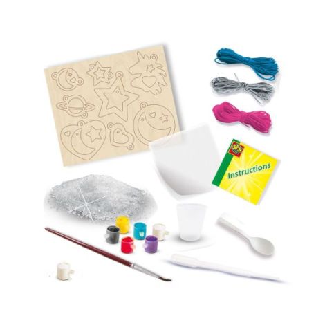 Set creativ copii - Bijuterii cu cristale cu tematica galaxie - poza 2