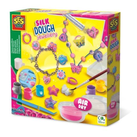 Set creativ copii - Creez bijuterii din plastilina - poza 1