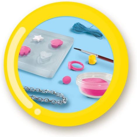 Set creativ copii - Creez bijuterii din plastilina - poza 3