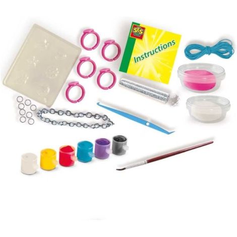 Set creativ copii - Creez bijuterii din plastilina - poza 4