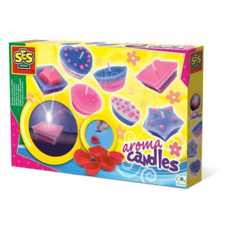 Set creativ copii - Creez lumanari parfumate - poza 1