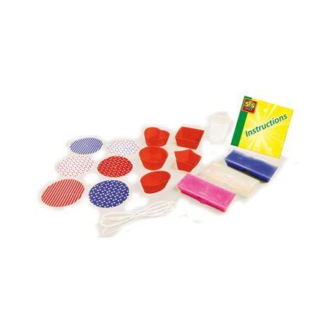 Set creativ copii - Creez lumanari parfumate - poza 3