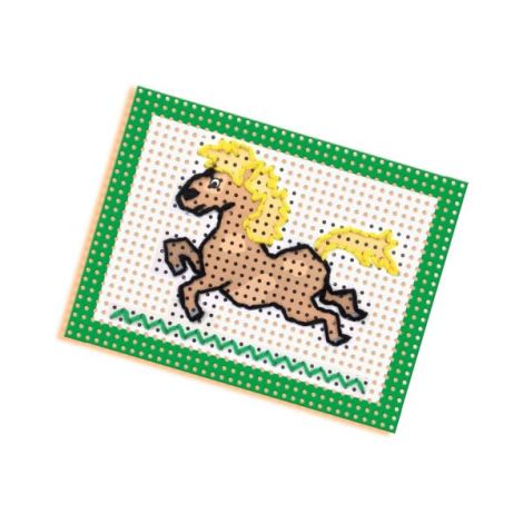 Set creativ copii - Invat broderie - poza 5