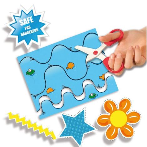 Set creativ copii - Invat sa folosesc foarfeca XXL - poza 4