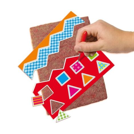 Set creativ copii - Invat sa perforez - poza 3