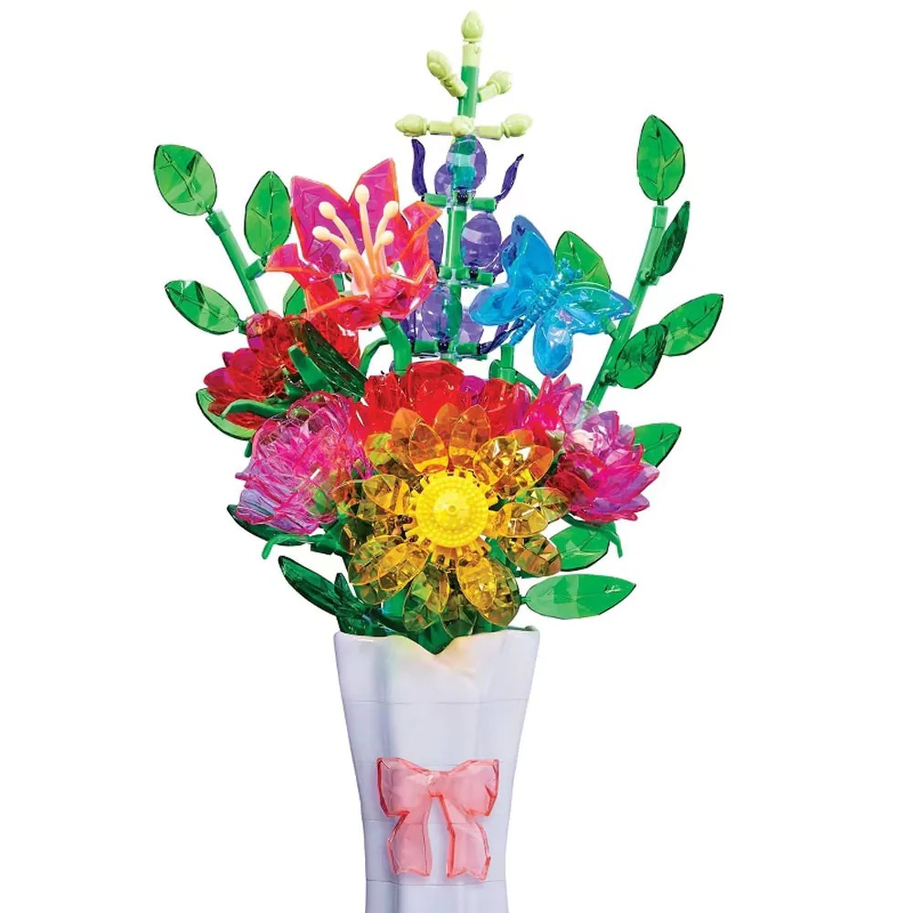 Set Creativ CraZArt Buchet 3D cu Cristal - poza 1