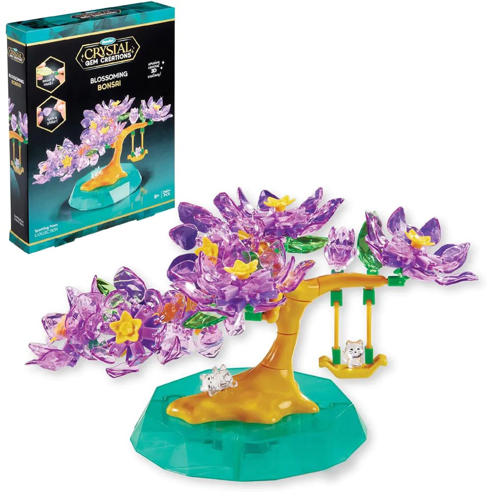 Set Creativ CraZArt Crystal 3D Bonsai - poza 1