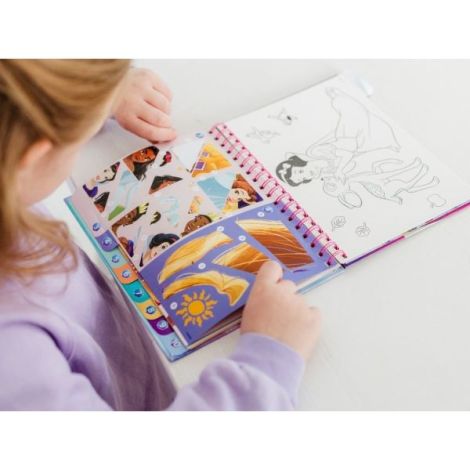 Set creativ cu abtibilduri, lipeste pe numere, Disney Princess - poza 4