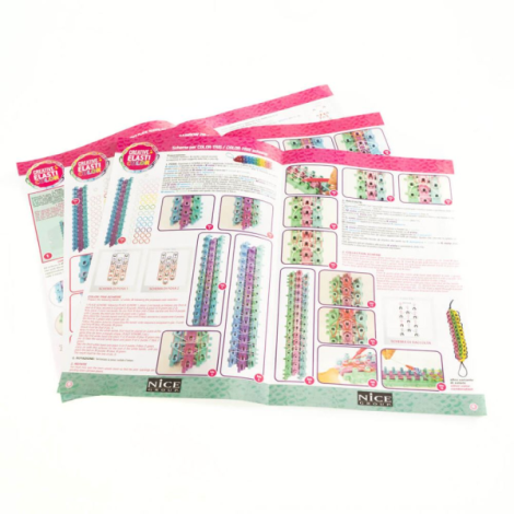 Set creativ cu elastice colorate pentru bratari, Elasticolor - poza 2