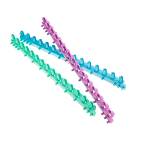 Set creativ cu elastice colorate pentru bratari, Elasticolor - poza 4