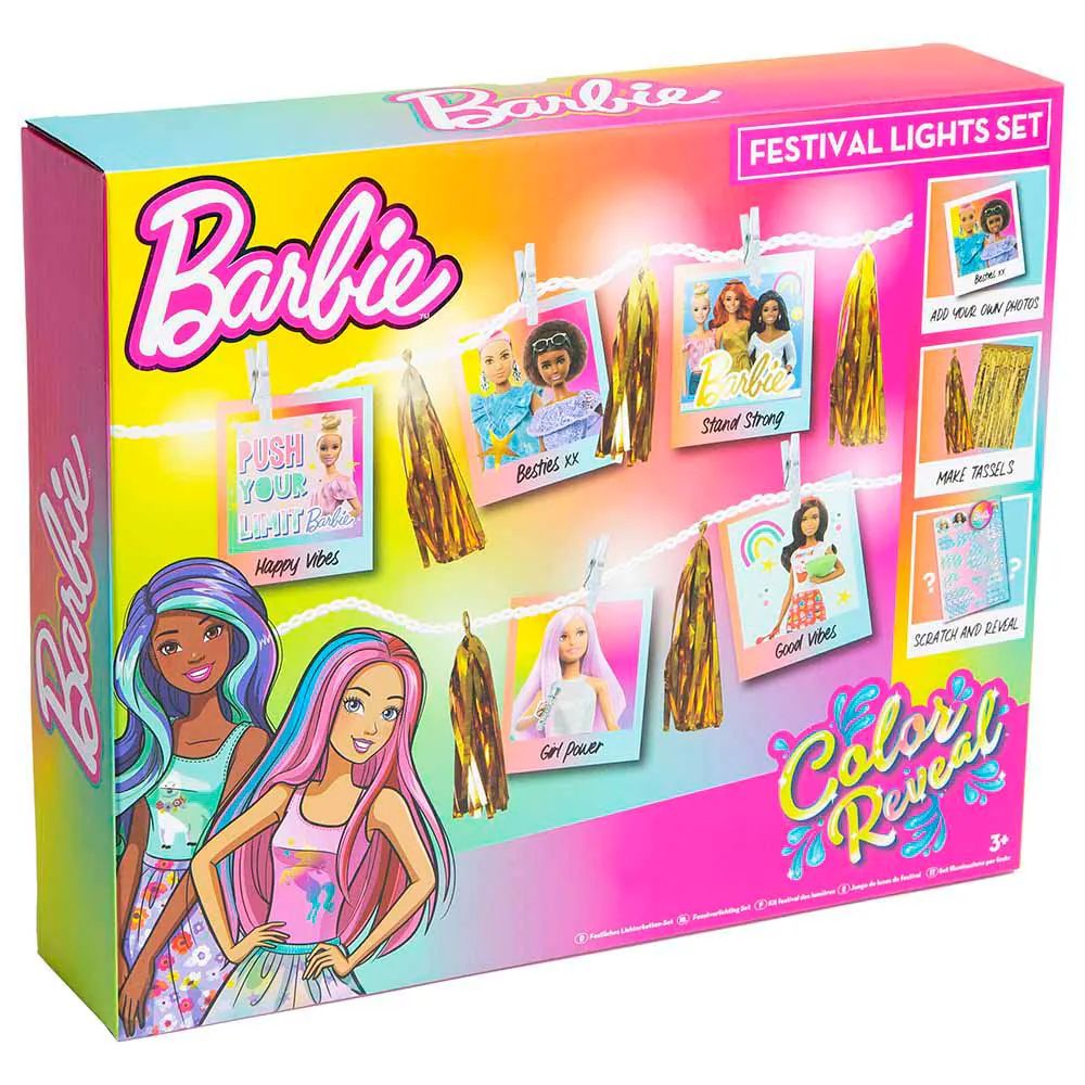 Set creativ cu lumini Barbie Festival light set - poza 1
