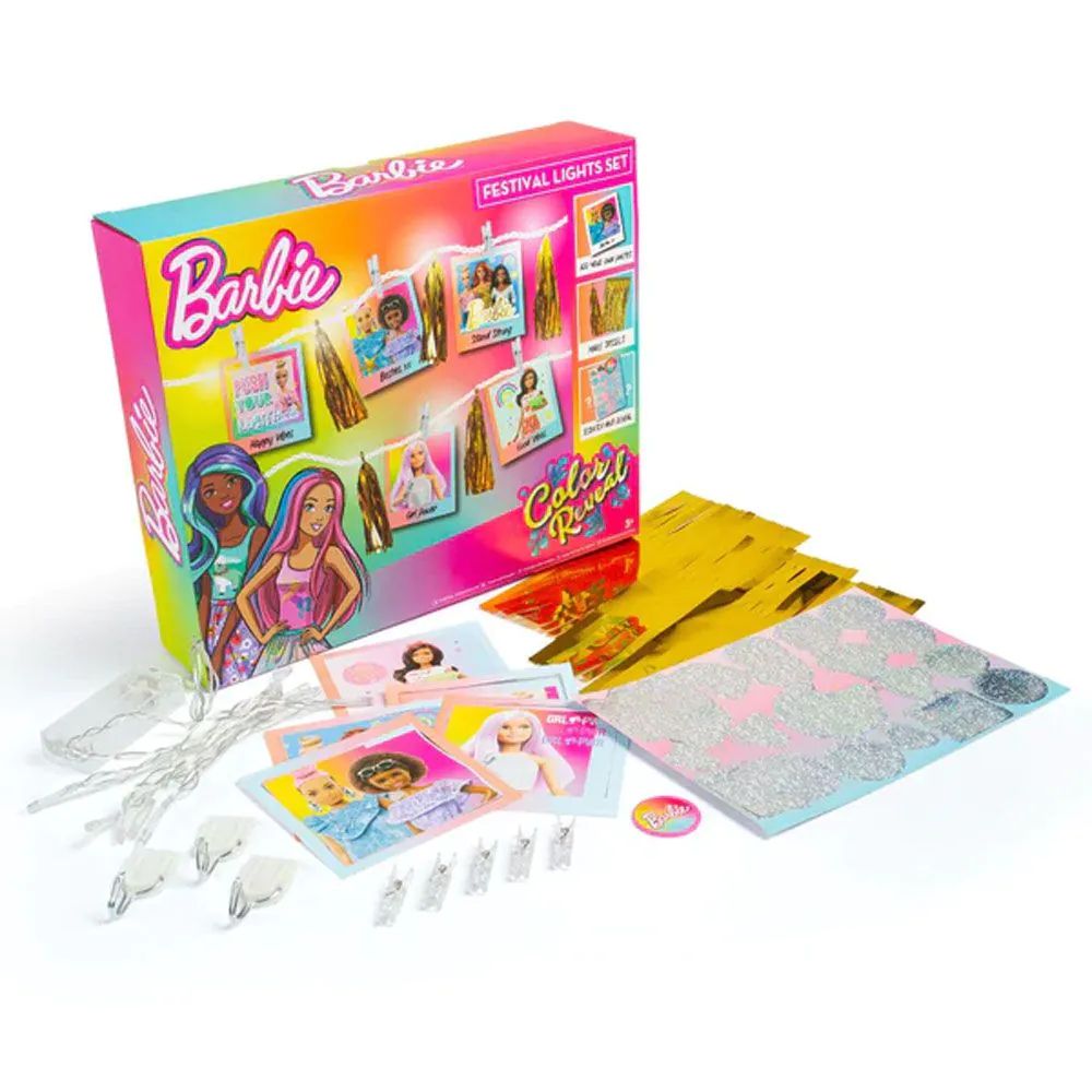Set creativ cu lumini Barbie Festival light set - poza 2