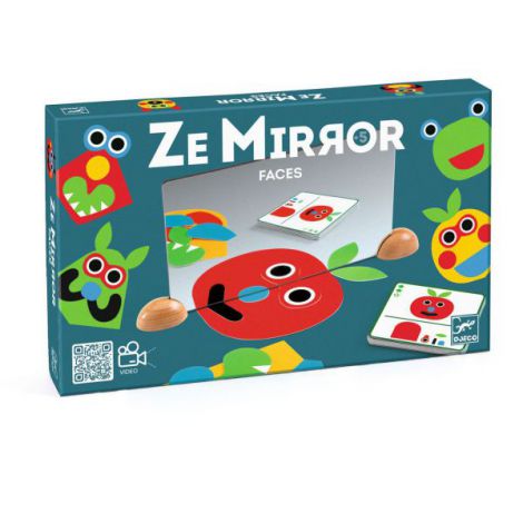 Set creativ cu oglinzi Djeco, Ze mirror Faces - poza 4
