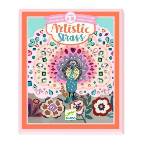 Set creativ cu strasuri Frumusete salbatica, Djeco - poza 1