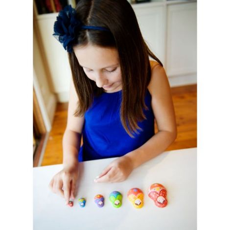 Set creativ de pictat - Cutiute Matrioshka - poza 4