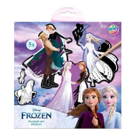 Set creativ de razuit, Abtibilduri magice cu Disney Frozen