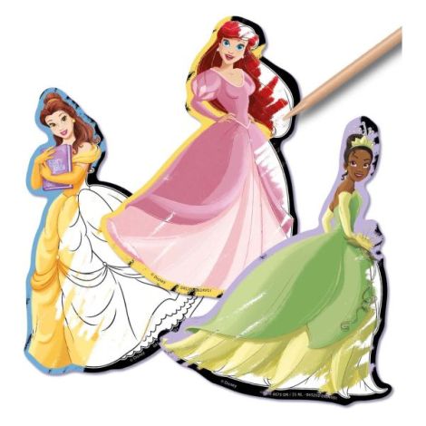 Set creativ de razuit, Abtibilduri magice cu Disney Princess - poza 2