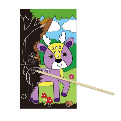 Set creativ de razuit - animalute - poza 4