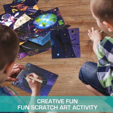 Set creativ de razuit - aventuri in spatiu - poza 3
