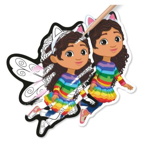 Set creativ de razuit, Creeaza magneti, Gabby s Dollhouse - poza 3