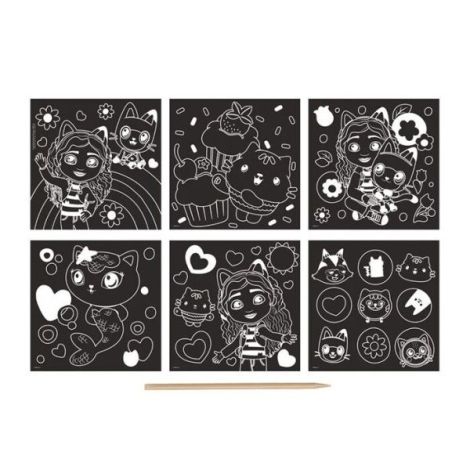 Set creativ de razuit Gabby Dollhouse - poza 2