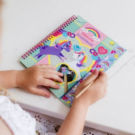 Set creativ de razuit si colorat cu unicorni - poza 5