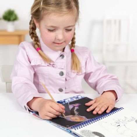 Set creativ de razuit si colorat Disney Frozen - poza 2