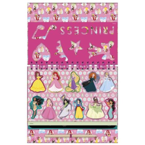 Set creativ de razuit si colorat Disney Princess - poza 2