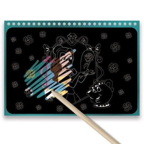 Set creativ de razuit si colorat Disney Princess - poza 5