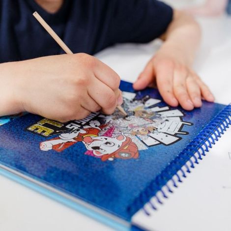 Set creativ de razuit si colorat Paw Patrol, Patrula Catelusilor - poza 4