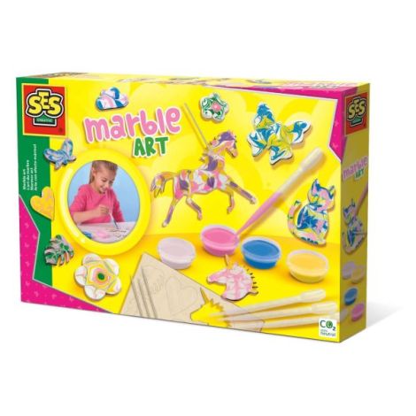 Set creativ - Decoratiuni cu efect de marmura - poza 1