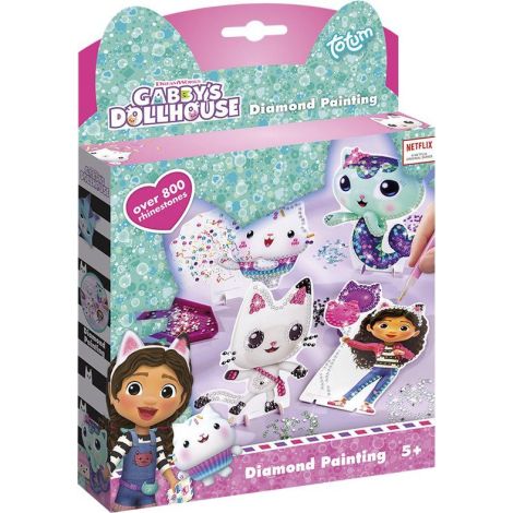 Set creativ diamond painting Gabby s Dollhouse - poza 1