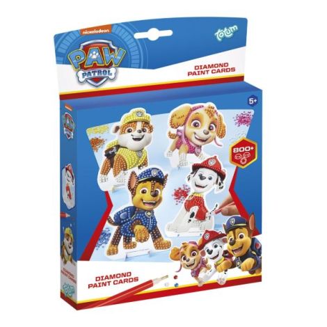 Set creativ diamond painting Paw Patrol, Patrula Catelusilor, Totum - poza 2