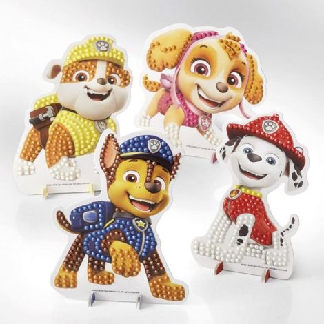 Set creativ diamond painting Paw Patrol, Patrula Catelusilor, Totum - poza 5