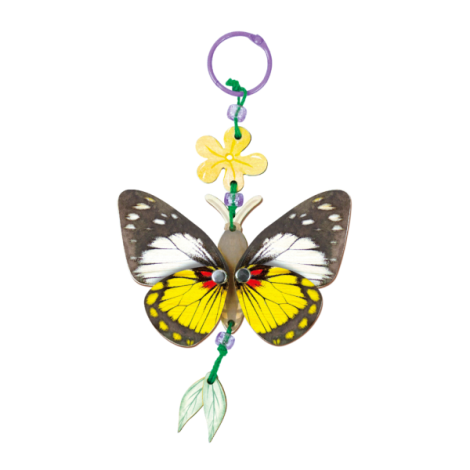 Set creativ din lemn - breloc Fluture, colectia Creatii Naturale - poza 5