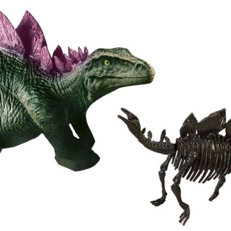 Set creativ Dino si excavarea scheletului 2 in 1 - Stegozaur - poza 5