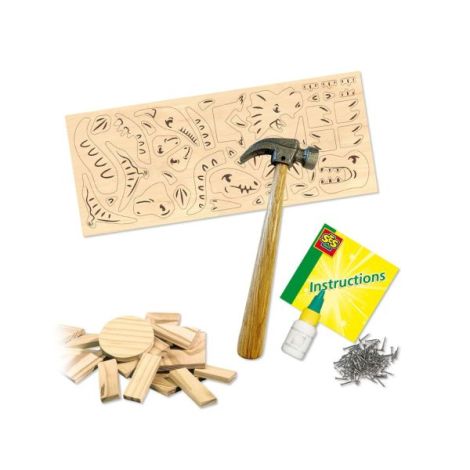 Set creativ - Dinozauri din lemn - poza 2